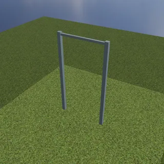 Pull-up bar in 3D