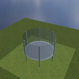 Trampoline in 3D